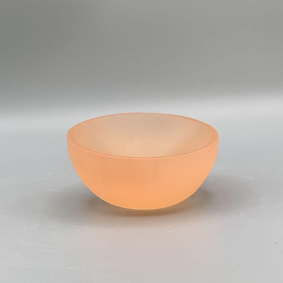 Interiors in Balance Other - Orange Selenite Crystal, Peach Selenite Bowl - 4"
